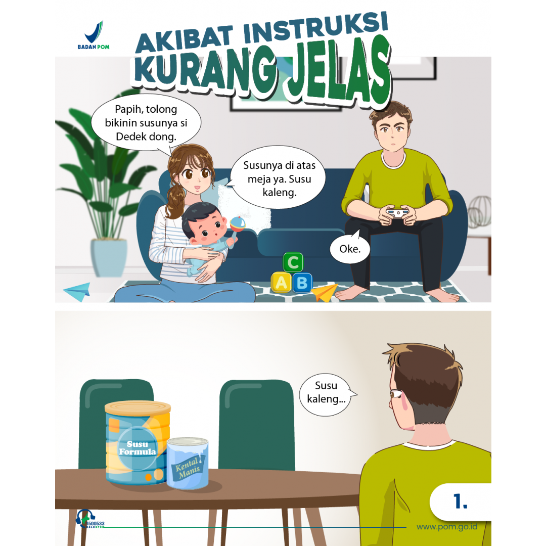 Akibat Instruksi Kurang Jelas